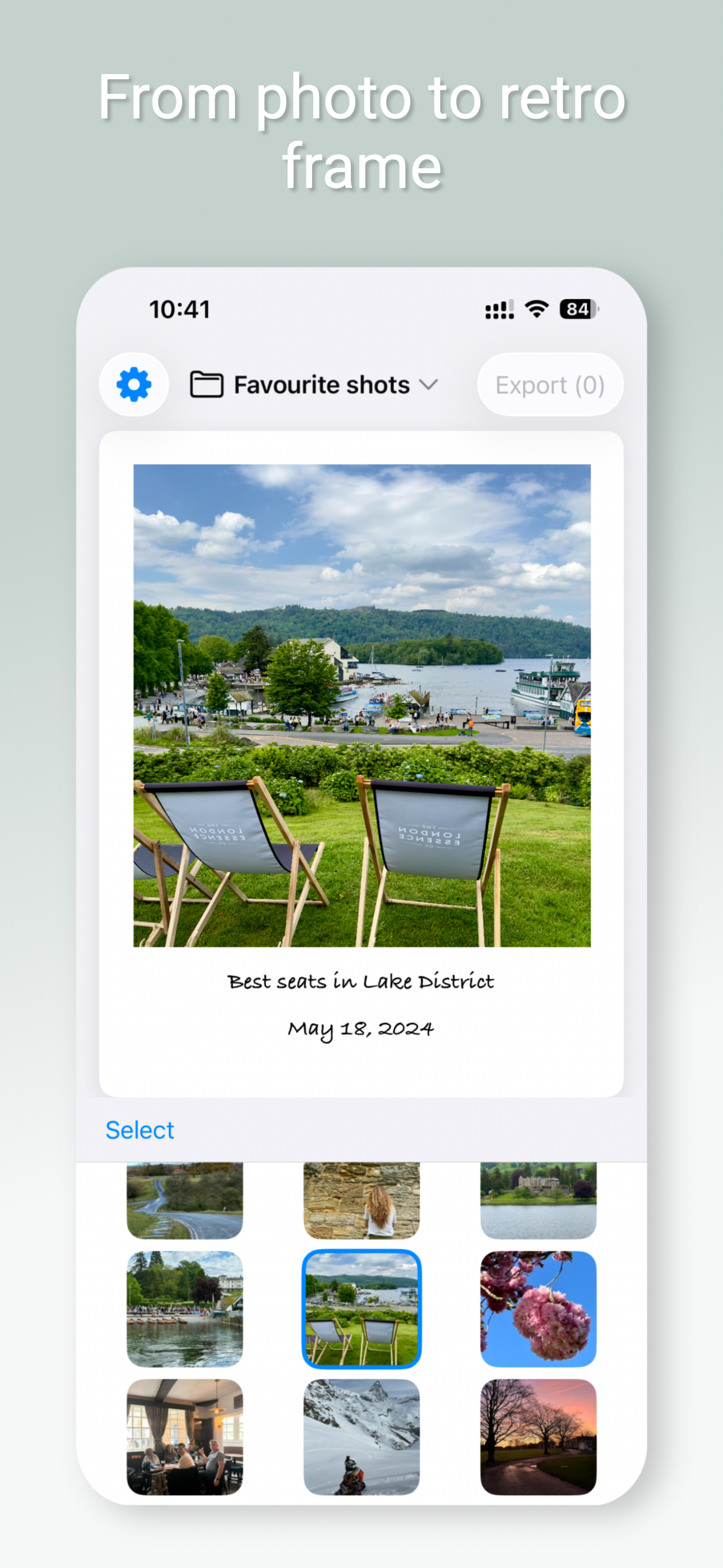 MomentFrame - Frame Preview